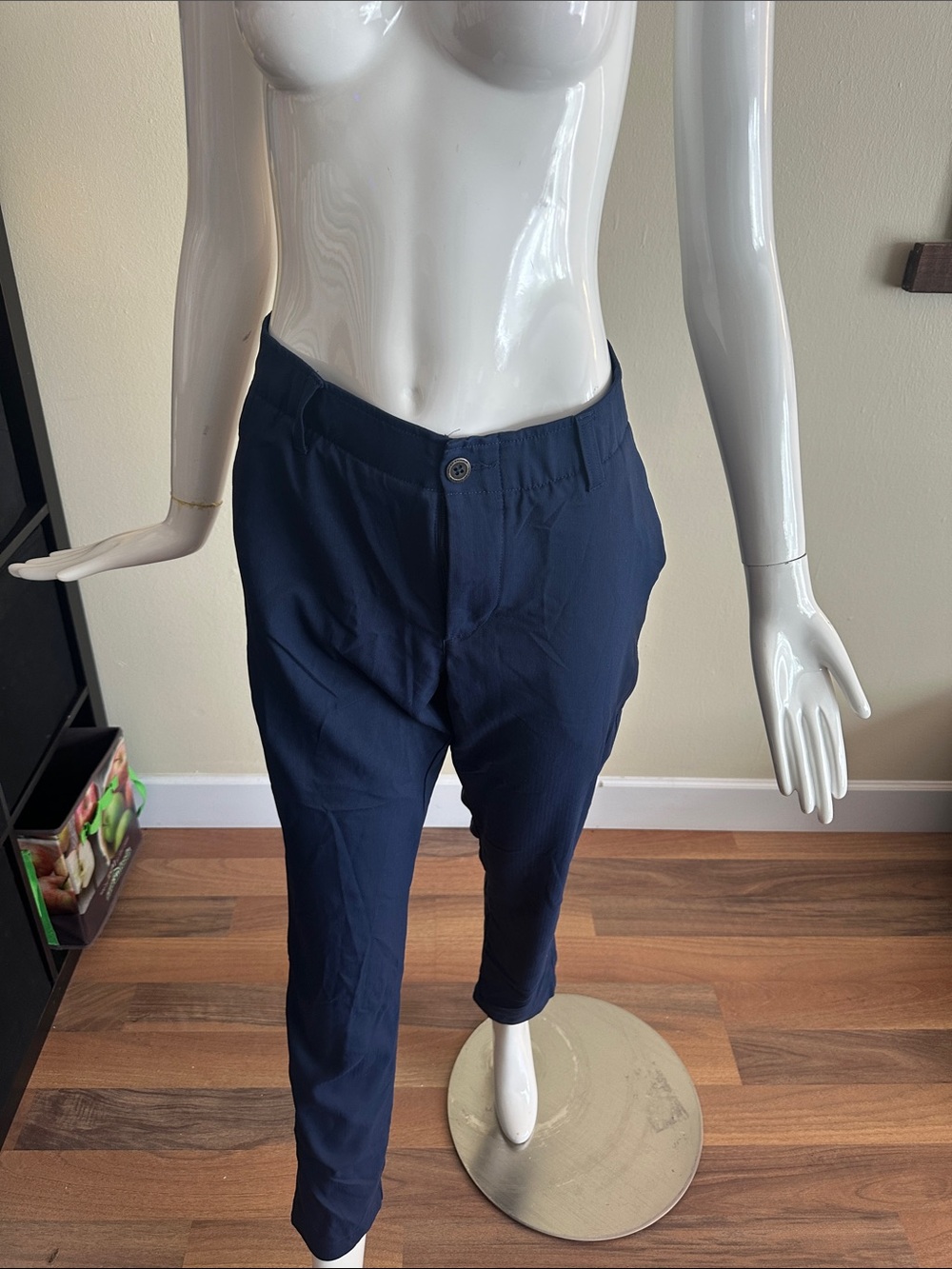 Under Armour Men's Navy Dress Pants - Slim Fit